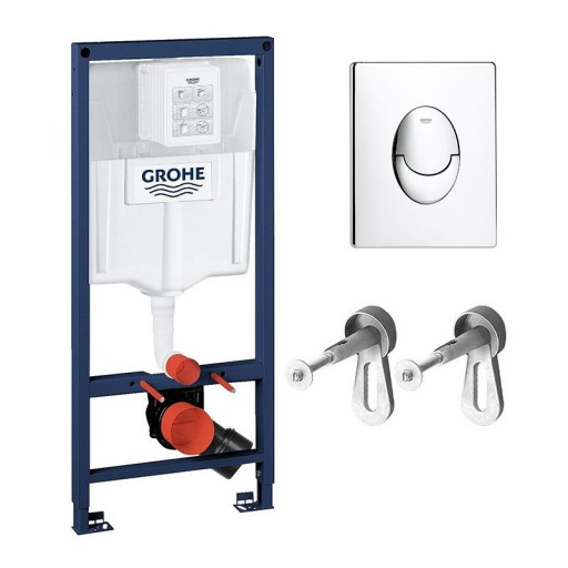 Инсталляция для подвесного унитаза GROHE Rapid SL с кнопкой 38721001